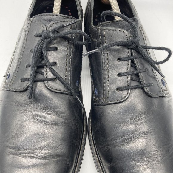 Mephisto Mens Oxford Lace Up Leather Dress Shoes main image 6